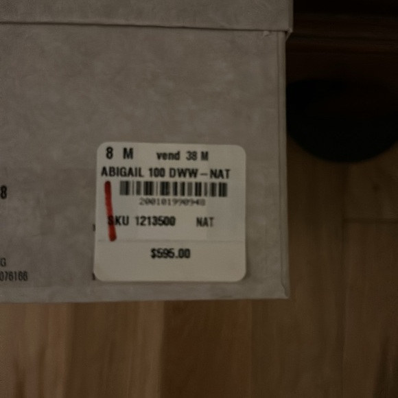 Jimmy Choo suede wedge size 8 - Picture 6 of 6